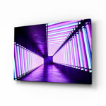 Neon Glass Wall Art.