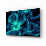 Malvales Flower Glass Wall Art.