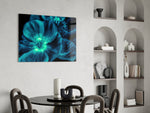 Malvales Flower Glass Wall Art.