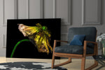 Flower Glass Wall Art.