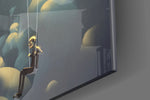 Starry Dream Glass Wall Art.