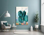 Tulip Glass Wall Art.