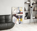 Abstract Glass Wall Art.