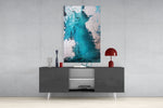Colors of Abstraction Glass Wall Art.