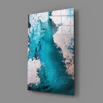 Colors of Abstraction Glass Wall Art.