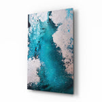 Colors of Abstraction Glass Wall Art.