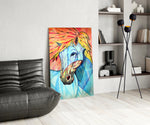 Horse Glass Wall Art.