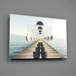 Loop Glass Wall Art.