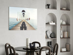 Loop Glass Wall Art.