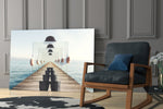 Loop Glass Wall Art.