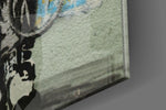 Space Market Glass Art.