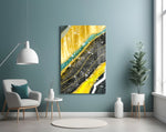 Marble Glass Wall Art.