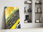 Marble Glass Wall Art.