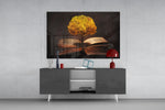 Tree in My Mind Glass Wall Art.