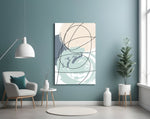 Chaotic Glass Wall Art.