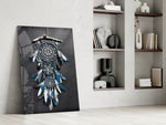Dreamcatcher Glass Wall Art.