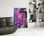 Woman Eye Glass Wall Art.