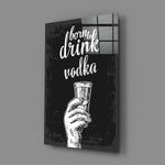 Vodka Glass Wall Art.