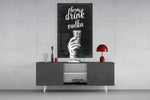 Vodka Glass Wall Art.