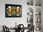 Beer Glass Wall Art.