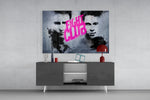 Underground Brawler Poster Glass Wall Art