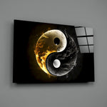 Ying Yang – Glasschilderij