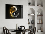 Ying Yang – Glasschilderij