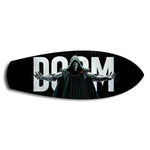 Masked Cloaked Villain Comic Glass Wall Art.