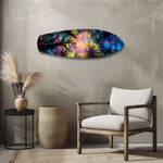 Psychedelic Forest Canopy Glass Wall Art.