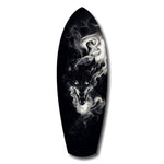 Smoke Wolf Dark Spirit Glass Wall Art.