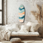 Colors of the Sea Glass Wall Art
