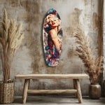 Blonde Silver-Screen Icon Glass Wall Art