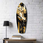 Blonde Silver-Screen Icon Glass Wall Art