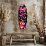 Kinetic Cosmos Glass Wall Art