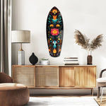 Fox and Rabbit Glass Wall Art
