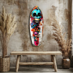 Street Soul Graffiti Skulls Glass Wall Art