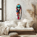 Street Soul Graffiti Skulls Glass Wall Art
