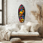 Street Soul Graffiti Skulls Glass Wall Art