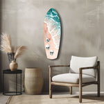 Seashore Glass Wall Art