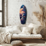 Celestial Dreamer Glass Wall Art