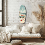 Timeless by the Sea V2 Glass Wall Art