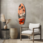 California Dreams Glass Wall Art