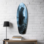Light Saber Glass Wall Art