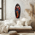 Superhero Glass Wall Art