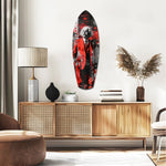 Wild-Haired Genius Mood V2 Glass Wall Art