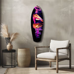 Colorful Lips V7 Glass Wall Art