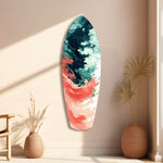 Relentless Waves Glass Wall Art