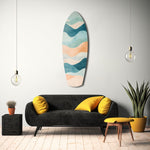 Colors of the Sea Glass Wall Art