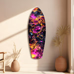 Kinetic Cosmos Glass Wall Art