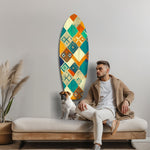 Abstract Art Glass Wall Art